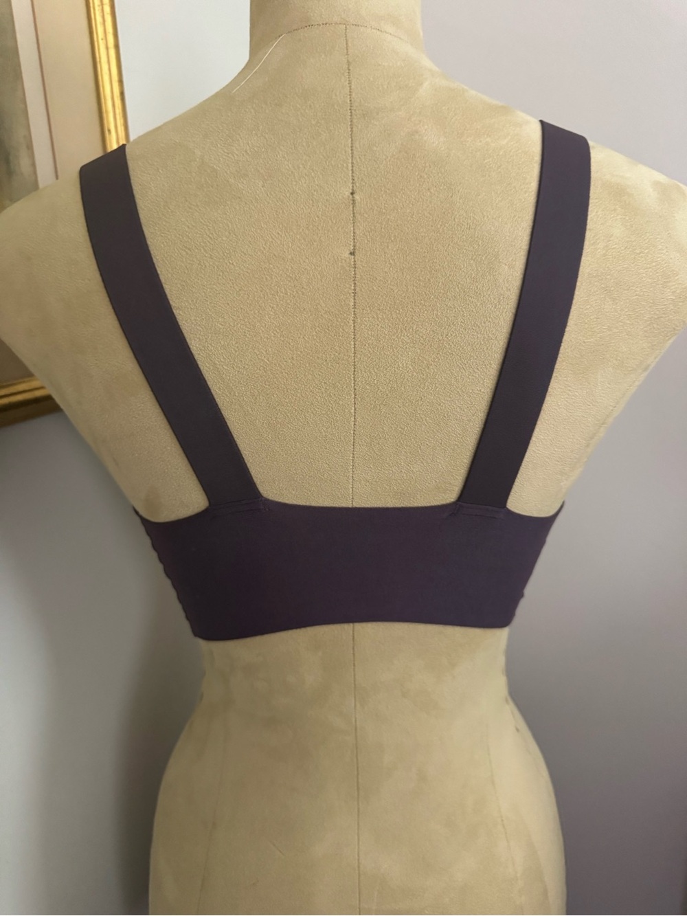 Spanx Bra-llelujah Lightly Lined Full Coverage Bra- Sales Sample- Dark Plum 34D - Picture 2 of 8